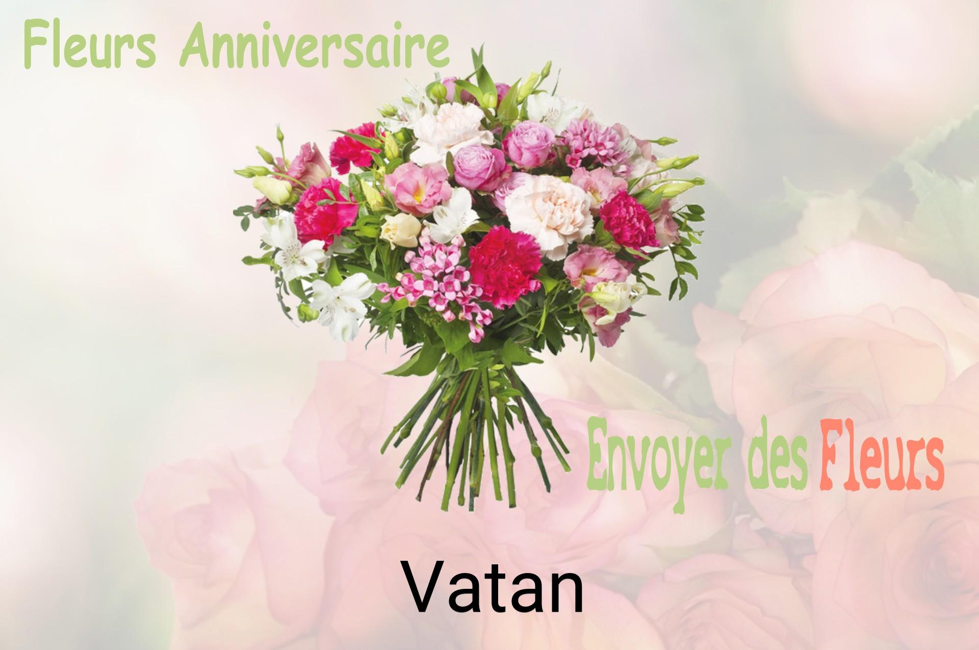 Bouquet de fleurs d’anniversaire livré à Vatan